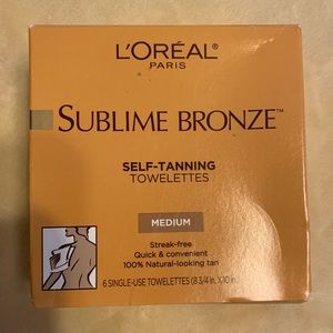 L’Oréal self tanning wipes